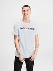 Jack&Jones Férfi póló JJECORP 12137126 White (méret S)
