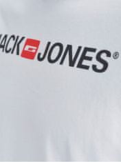 Jack&Jones Férfi póló JJECORP 12137126 White (méret XXL)