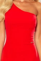Numoco Aszimmetrikus női ruha Morgauwse piros XS