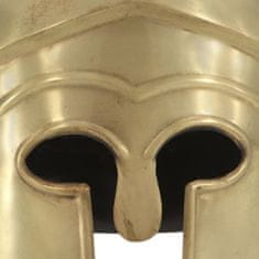 Greatstore sárgaréz színű antik görög harcos acélsisak LARP másolat