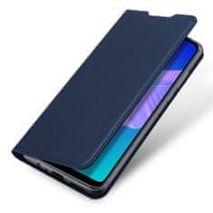 Dux Ducis Skin Pro bőr könyvtok Huawei P40 Lite E, kék