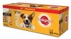 Pedigree alutasakos táp felnőtt kutyáknak aszpikos marhahússal, 40x 100 g