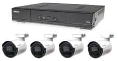Avtech Kamera készlet 1x DVR DGD1005AV és 4x 2MPX Bullet kamera DGC1105YFT + 2x tápegység AJÁNDÉKBA!