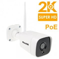 Secutek Super HD 5MP IP kamera PoE SBS-B19WPOE rögzítéssel