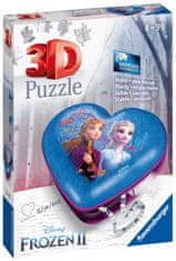 Ravensburger 3D Puzzle kirakós játék 112364 Disney Jégvarázs 2 Szív 54 darab