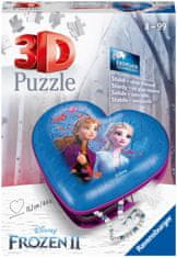 Ravensburger 3D Puzzle kirakós játék 112364 Disney Jégvarázs 2 Szív 54 darab