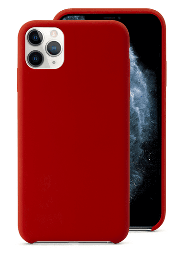 EPICO Silicone Case iPhone 12/12 Pro (6,1") hátlapi tok - piros 50010101400002