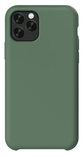 EPICO Silicone Case iPhone 12 Pro Max (6,7") hátlapi tok - sötétzöld 50210101500001