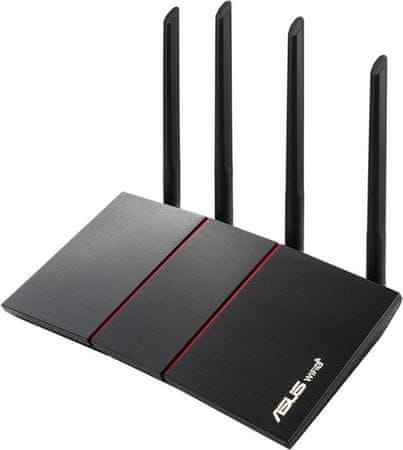 Router Asus RT-AX55 (90IG06C0-BO3100) Wi-Fi 2,4 GHz 5 GHz RJ45 LAN WAN IPv6 IPv4