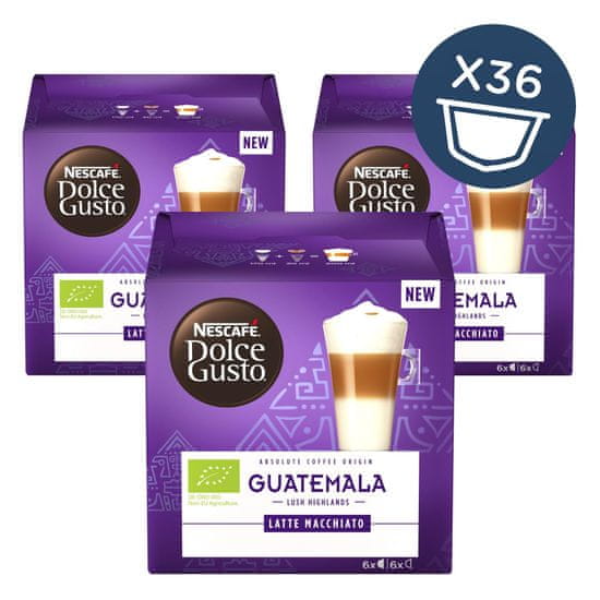 NESCAFÉ Dolce Gusto® Guatemala Latte Macchiato kávékapszulák, 3-as csomagolás