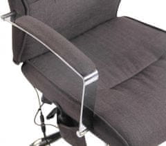 BHM Germany Portland masszázs irodai szék, sötétszürke
