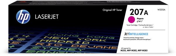 HP 207A, magenta (W2213A) fekete, hozam: 1250 oldal, eredeti hp