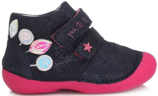 D-D-step egész évben viselhető cipő lányoknak 015-566