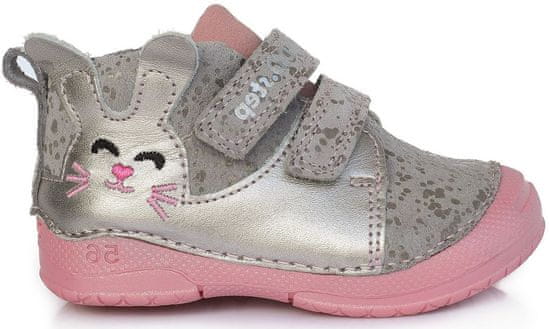 D-D-step egész évben viselhető cipő lányoknak 038-704