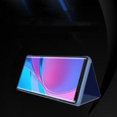 MG Smart Clear View könyv tok Samsung A21S, kék