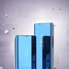 MG Smart Clear View könyv tok Samsung A21S, kék