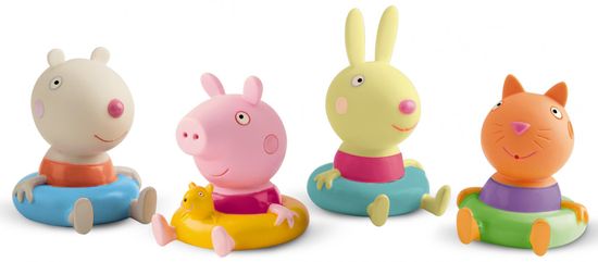 TM Toys Peppa Pig figurák fürdéshez 2 db