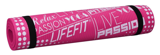 LIFEFIT Yoga Mat Exkluziv jógaszőnyeg, 100×58×1 cm