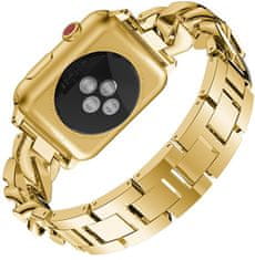 4wrist Acél szíj Gold Apple Watch - 38/40/41 mm