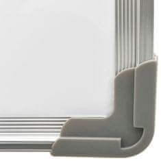 Greatstore szárazon letörölhető fehér acél mágnestábla 60 x 40 cm