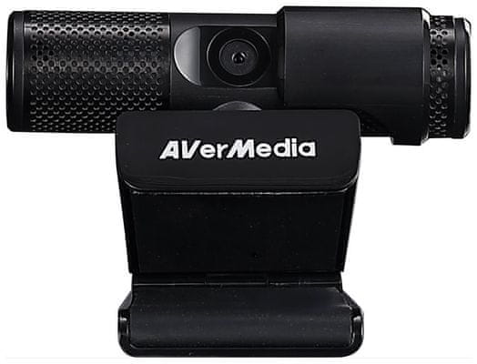 Webkamera AVerMedia Live Streamer 313 (40AAPW313ASF)  mikrofon HD felbontás 90 ° szög
