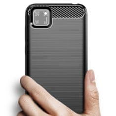 MG Carbon Case Flexible szilikon tok Huawei Y5p, fekete