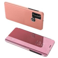 MG Clear View könyvtok Huawei Y6p, rózsaszín
