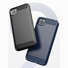 MG Carbon Case Flexible szilikon tok Huawei Y5p, fekete