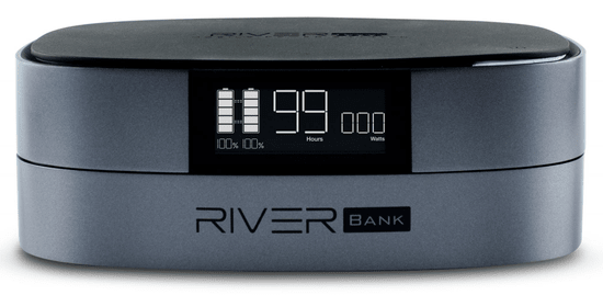 EcoFlow RIVER Bank 25 600 mAh Quick Charge 3.0 PD (vezetéknélküli töltő) 1ECO1000