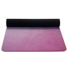 Yate Yoga Mat természetes kaucsuk - kék / rózsaszín 0,4 cm