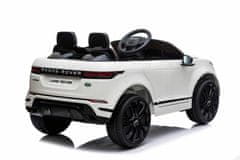 Beneo Range Rover EVOQUE elektromos kisautó, együléses, bőr ülés, MP3 lejátszó USB/SD