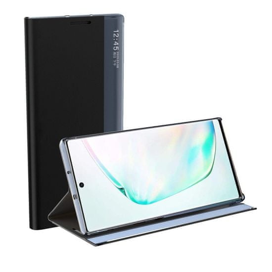 MG Sleep Case Smart Window könyv tok Samsung Galaxy Note 20 Ultra, kék