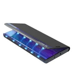 MG Sleep Case Smart Window könyv tok Samsung Galaxy Note 20, rózsaszín