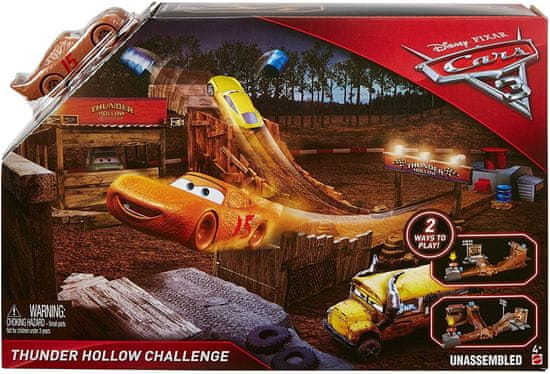 Mattel Cars 3 Thunder Hollow Challenge játékkészlet