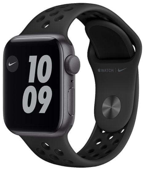 Apple Watch Nike SE, 40mm Space Gray Aluminium Case with Anthracite/Black Nike Sport Band (MYYF2HC/A)