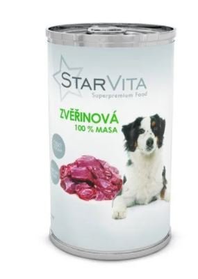 Starvita őrölt vadhús konzerv 8x1200 g
