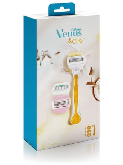 Gillette Venus S szett borotvával + borotvafejek 