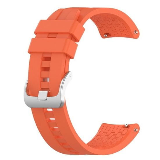 BStrap Silicone Cube szíj Huawei Watch GT 42mm, orange