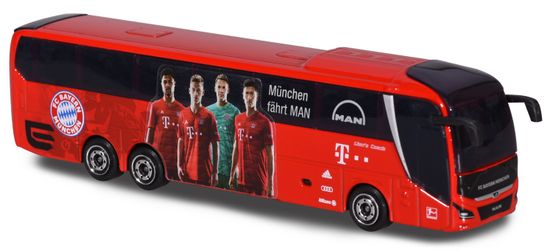 Majorette Autóbusz MAN FC Bayern 13 cm