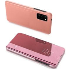 MG Clear View könyvtok Huawei P40 Lite, rózsaszín