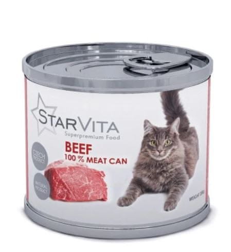 Starvita Konzerv őrölt marhahúsból 15x200 g