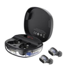 BASEUS Encok WM01 Plus TWS bluetooth fülhallgató, fekete
