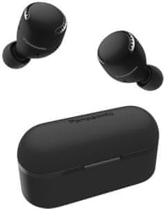nagy teljesítményű, valódi vezeték nélküli fejhallgató Panasonic RZ-S500WE neodímium mágneses 6mm-es hangszórók Bluetooth 5.0 hatótávolság 10m nagyszerű hangzás hangvezérlés mobil alkalmazás vezérlés mems mikrofonok a tiszta hívásokhoz