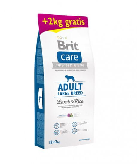 Brit Adult Large Breed Lamb & Rice 12 + 2 kg