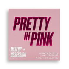 Makeup Obsession Szemhéjfesték paletta Pretty InPink(Shadow Palette) 11,7 g