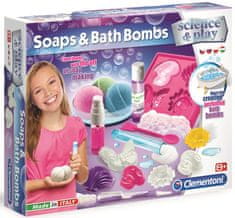 Clementoni Gyerek laboratórium szappanok és fürdőszobai bombák gyártása