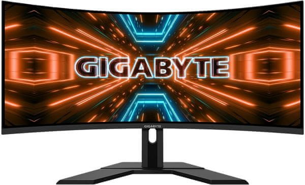 gamer monitor gigabyte G34WQC (G34WQC) tökéletes látószög hdr magas dinamikatartomány fekete equalizer 1 ms válaszidő elegáns dizájn