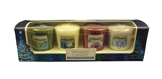 Yankee Candle Ajándékkészlet 4 db viasz illatgyertya 49 g
