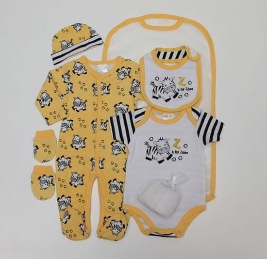 Just Too Cute Ajándék szett sárga – zebra