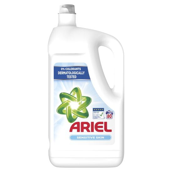 Ariel Sensitive folyékony mosószer 4,4 l (80 mosás)